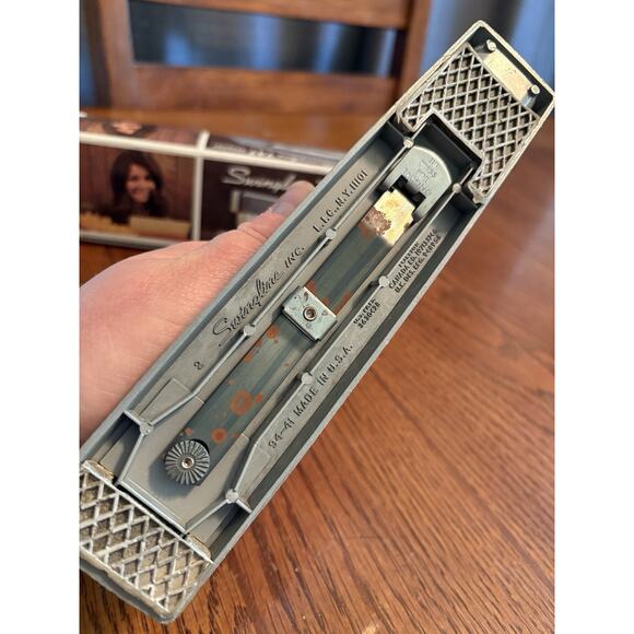 Vintage Swingline 747 Desk Stapler Gray Made In USA in Original Box - Picture 3 of 7